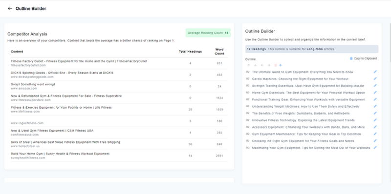 Wordze's Outline Builder